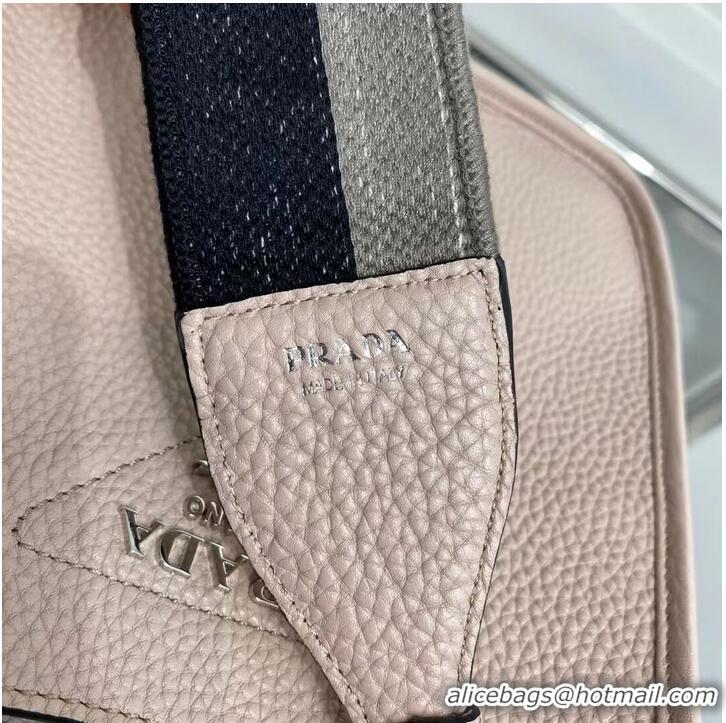 Unique Discount Prada Leather mini shoulder bag 1BH191 pink