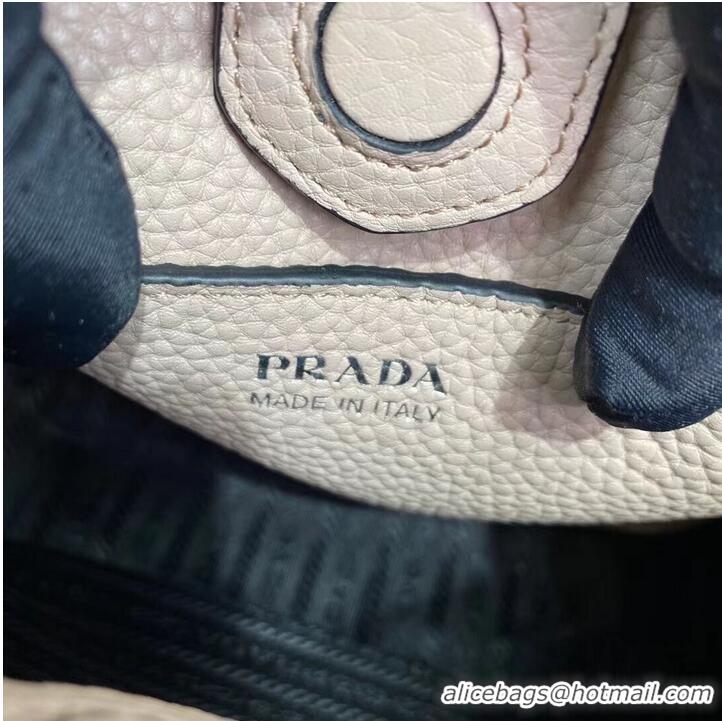 Unique Discount Prada Leather mini shoulder bag 1BH191 pink