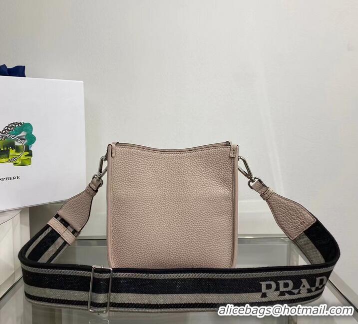 Unique Discount Prada Leather mini shoulder bag 1BH191 pink