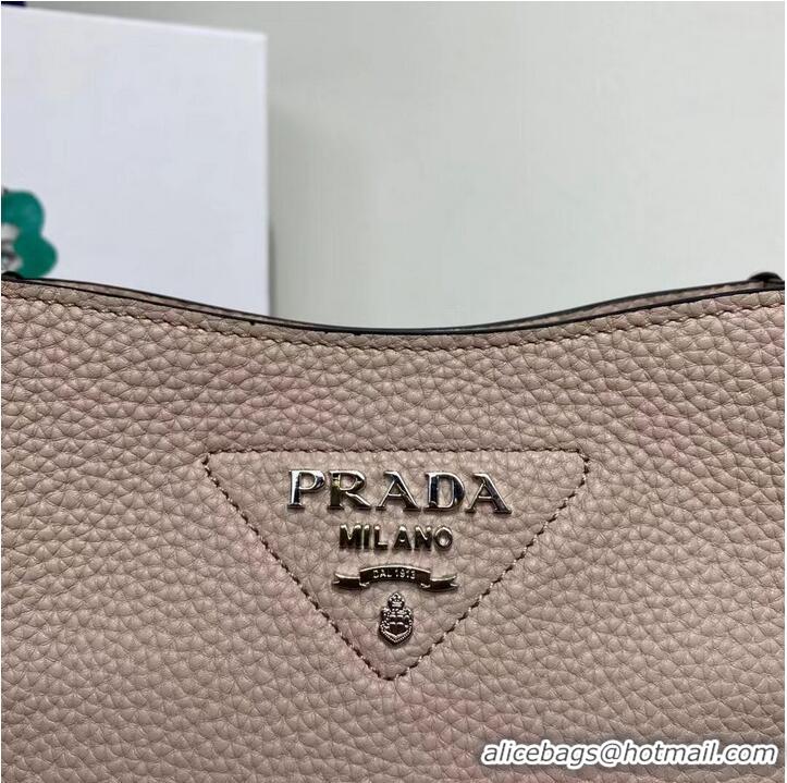 Unique Discount Prada Leather mini shoulder bag 1BH191 pink