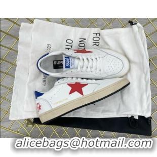 Best Price Golden Goose GGDB Leather Ball Star Sneakers White 052106