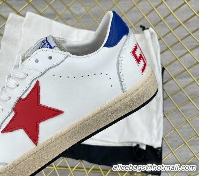 Best Price Golden Goose GGDB Leather Ball Star Sneakers White 052106