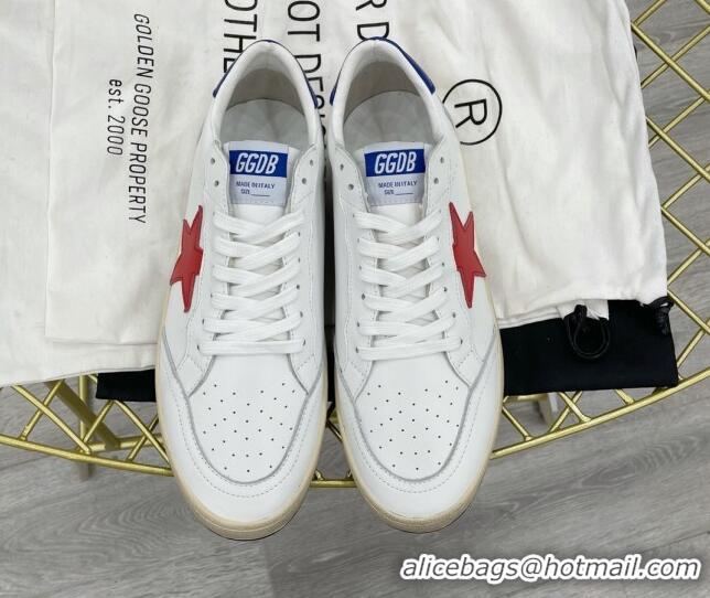 Best Price Golden Goose GGDB Leather Ball Star Sneakers White 052106