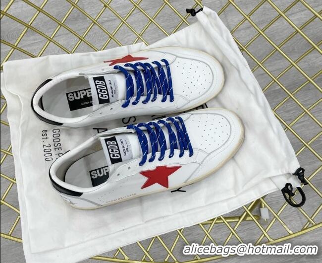 Good Looking Golden Goose GGDB Leather Ball Star Sneakers White 052107