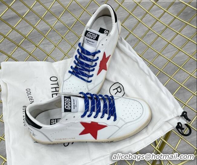 Good Looking Golden Goose GGDB Leather Ball Star Sneakers White 052107