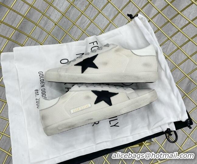 Best Product Golden Goose GGDB Mesh Super-Star Sneakers with Suede Star 052110