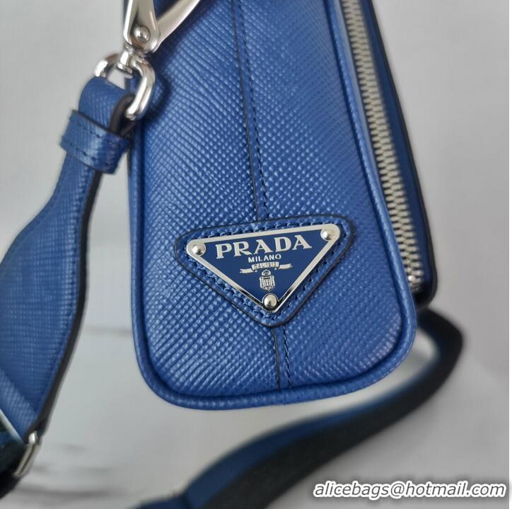 Affordable Price Prada Re-Edition 2005 Saffiano leather bag 2HD052 blue