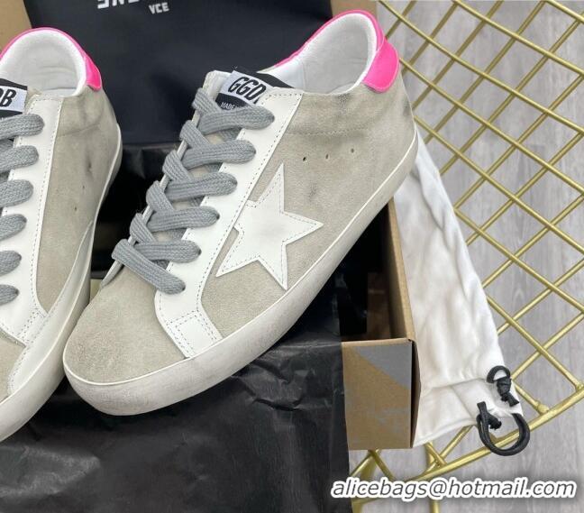 Best Grade Golden Goose GGDB Suede Super-Star Sneakers Grey 052115