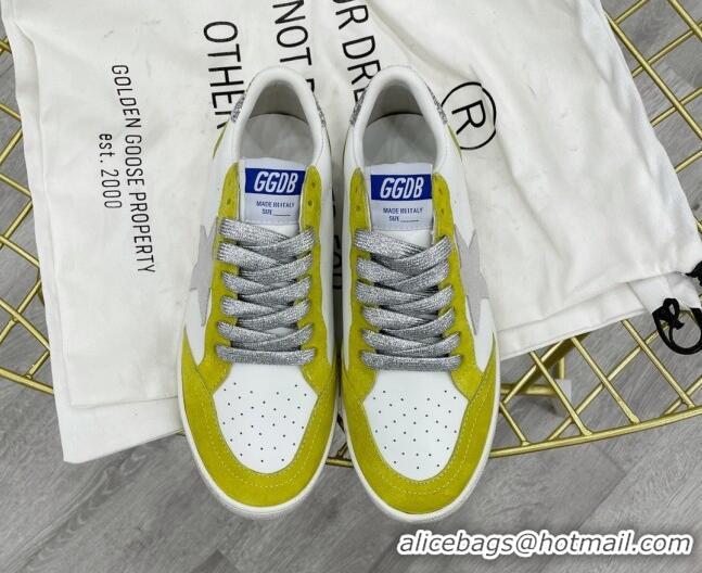 Good Quality Golden Goose GGDB Ball Star Sneakers White/Kiwi Green 052120