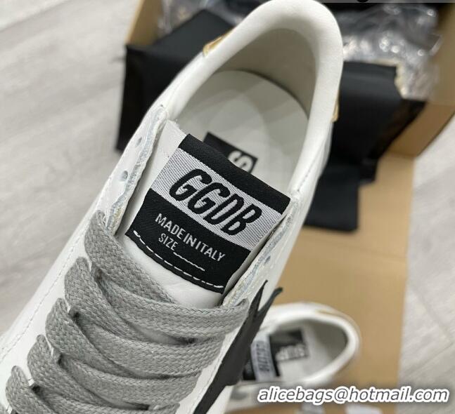 Luxury Golden Goose GGDB Leather Ball Star Sneakers White/Black 052121