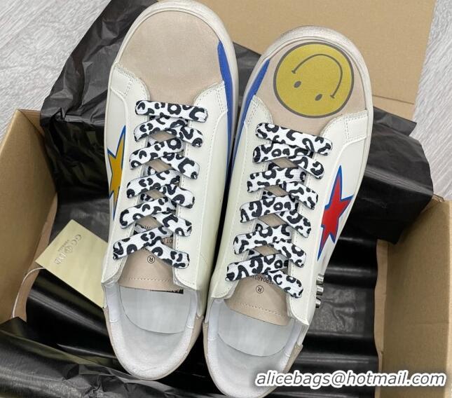 Top Quality Golden Goose GGDB Print Super-Star Sneakers White 052127