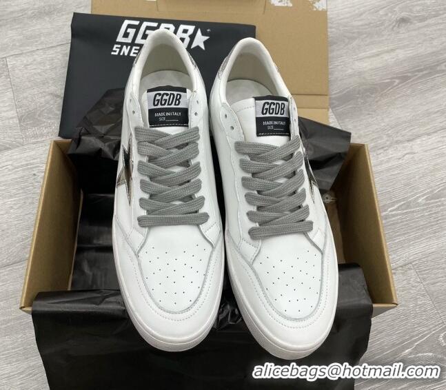 Grade Quality Golden Goose GGDB Leather Ball Star Sneakers White/Black 052132