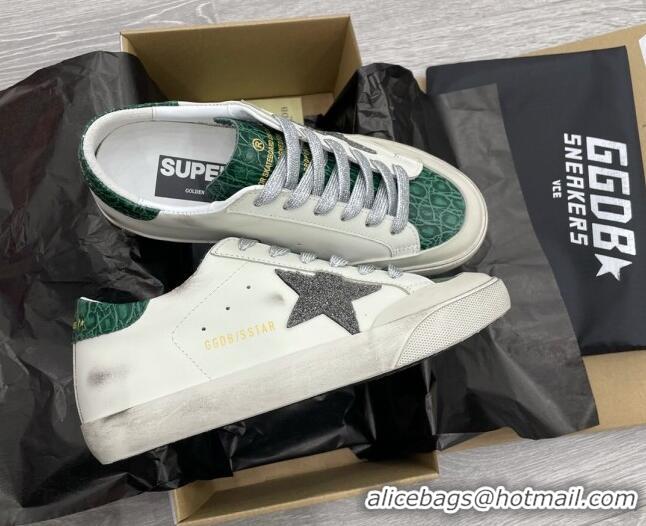 Unique Style Golden Goose GGDB Super-Star Sneakers White/Green 052135