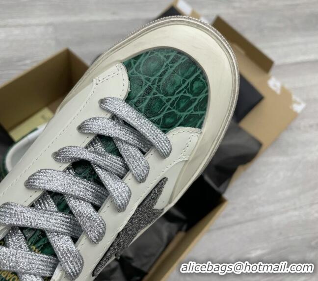 Unique Style Golden Goose GGDB Super-Star Sneakers White/Green 052135