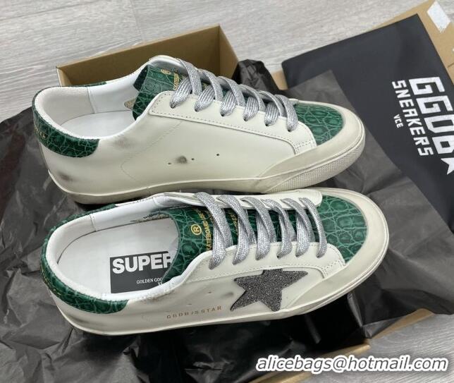 Unique Style Golden Goose GGDB Super-Star Sneakers White/Green 052135