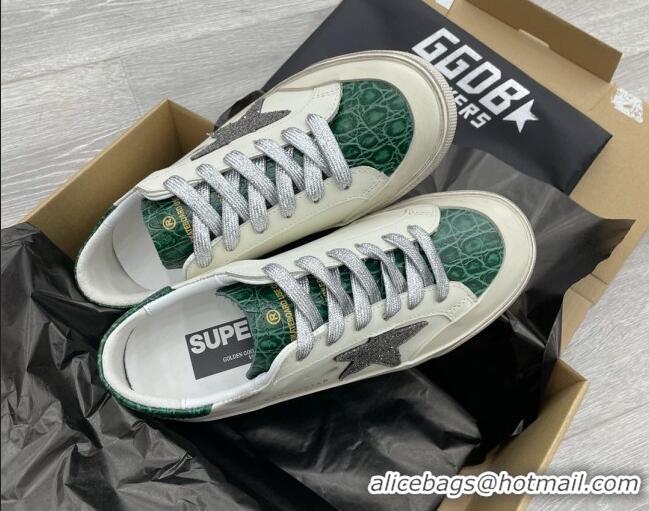 Unique Style Golden Goose GGDB Super-Star Sneakers White/Green 052135