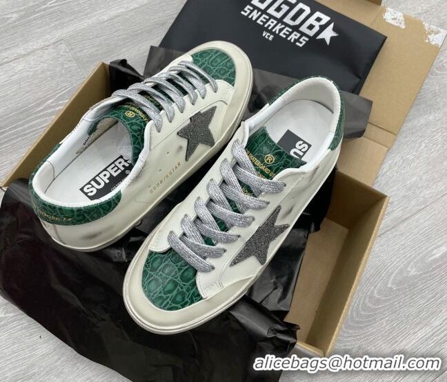 Unique Style Golden Goose GGDB Super-Star Sneakers White/Green 052135