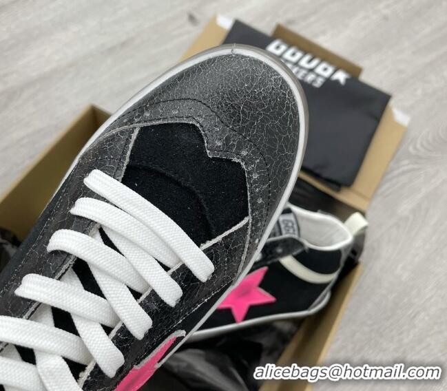 Stylish Golden Goose GGDB Suede Mid Star Sneakers Black 052137