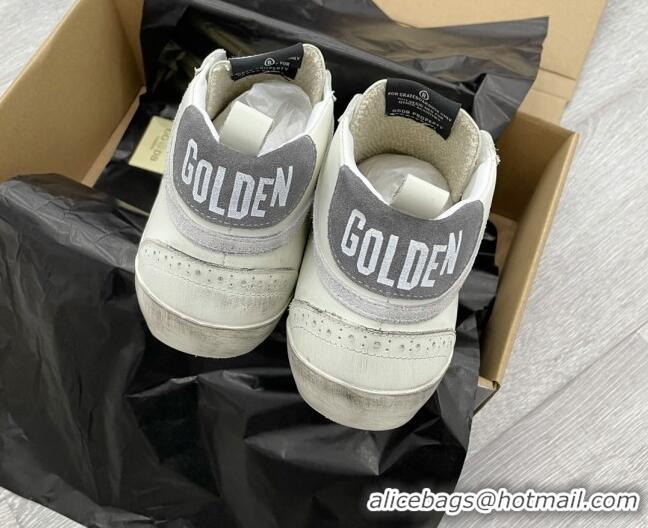 Good Product Golden Goose GGDB Mid Star Sneakers White/Grey/Gold 052138