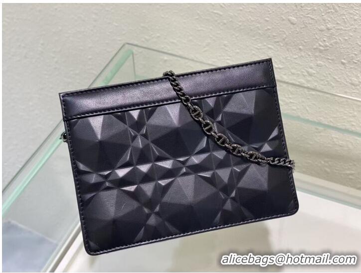 Pretty Style DIOR MINI BOBBY BAG Cannage Calfskin C2806 black