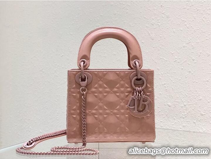 Good Taste MINI LADY DIOR BAG Cannage Calfskin C2815 pink