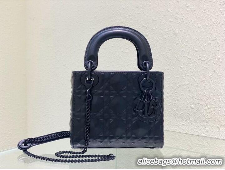 Famous Brand MINI LADY DIOR BAG Cannage Calfskin C2815 black