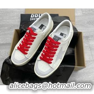 Popular Style Golden Goose GGDB Stardan Sneakers White/Red 052144