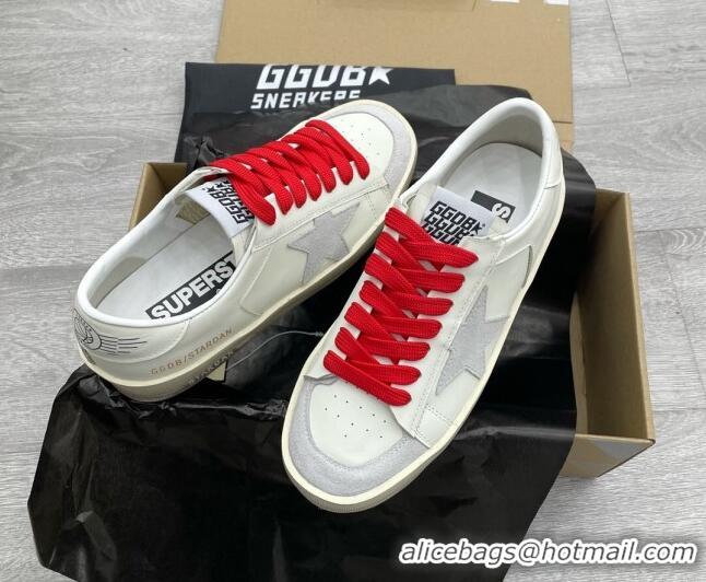 Popular Style Golden Goose GGDB Stardan Sneakers White/Red 052144