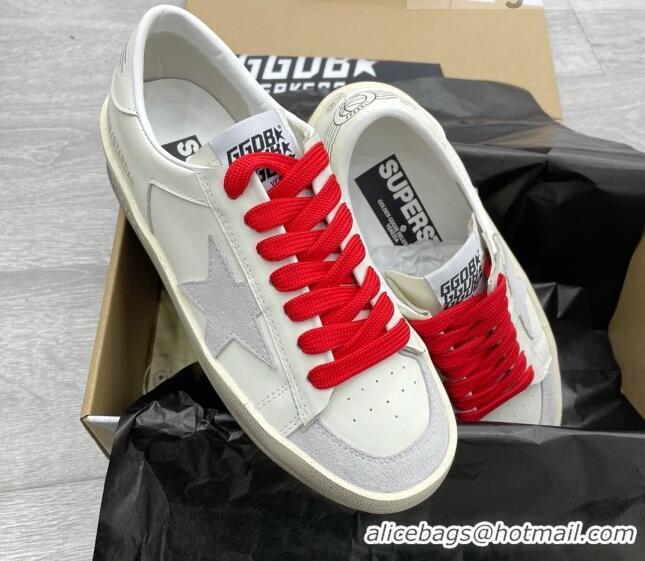 Popular Style Golden Goose GGDB Stardan Sneakers White/Red 052144