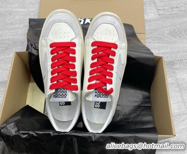 Popular Style Golden Goose GGDB Stardan Sneakers White/Red 052144