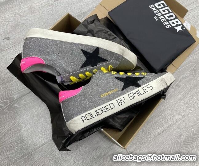 Top Grade Golden Goose GGDB Super-Star Sneakers Grey/Pink/Yellow 052150