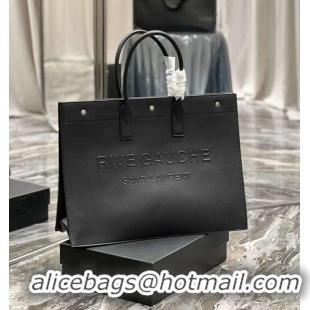 Wholesale Yves Saint Laurent Calf leather shopping bag Y677480 black