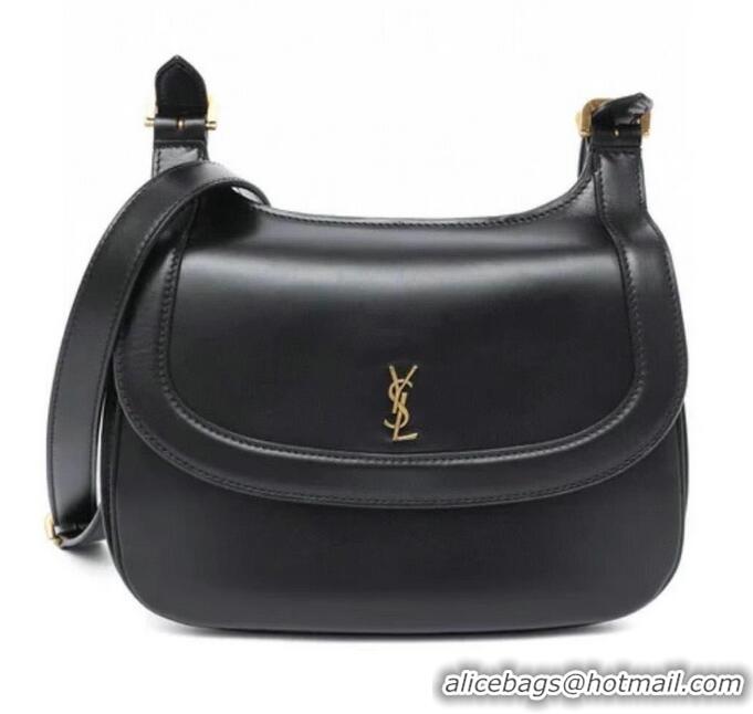 Super Quality Yves Saint Laurent Calf leather bag Y677905 black