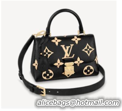 Most Popular Louis Vuitton MADELEINE BB M46008 Black & Beige