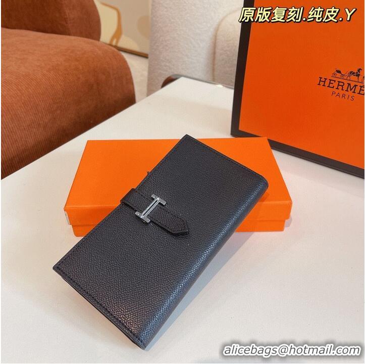 Reasonable Price Hermes Bearn Japonaise Bi-Fold Wallet Espom Leather A208