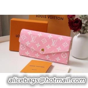 Super Quality Louis Vuitton SARAH WALLET M81183 PINK