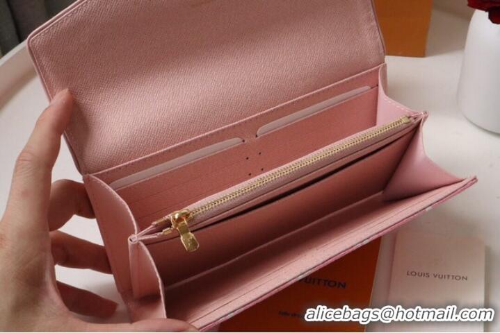 Super Quality Louis Vuitton SARAH WALLET M81183 PINK