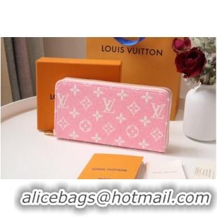 Good Product Louis Vuitton ZIPPY wallet M81226 Cherry Blossom powder