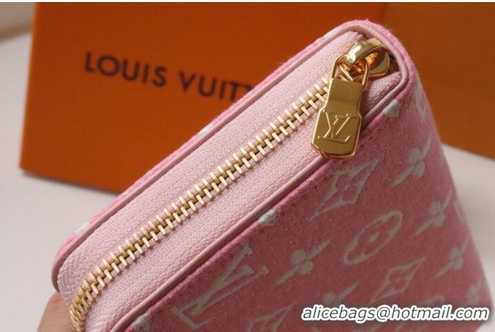 Good Product Louis Vuitton ZIPPY wallet M81226 Cherry Blossom powder