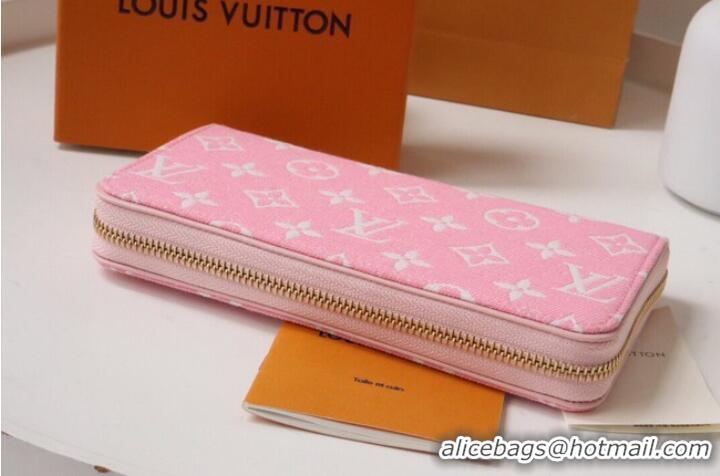 Good Product Louis Vuitton ZIPPY wallet M81226 Cherry Blossom powder