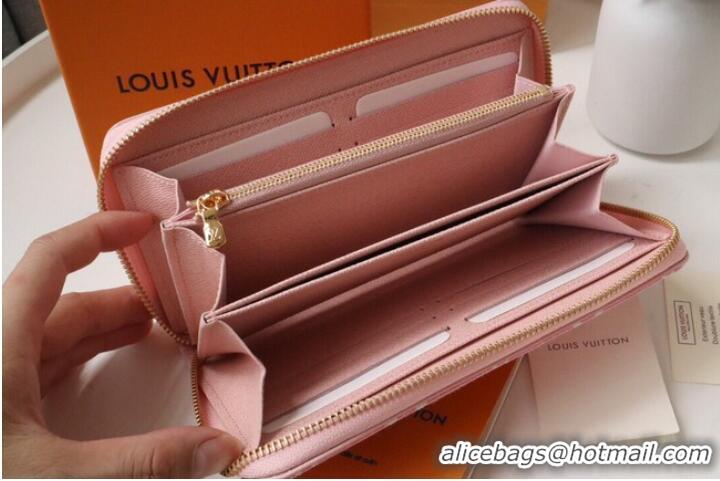 Good Product Louis Vuitton ZIPPY wallet M81226 Cherry Blossom powder