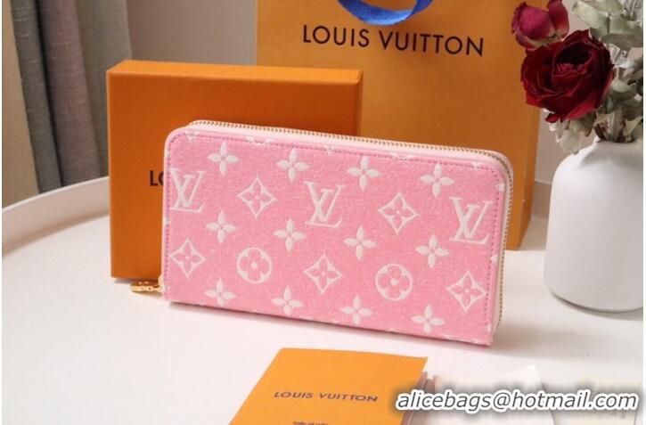 Good Product Louis Vuitton ZIPPY wallet M81226 Cherry Blossom powder