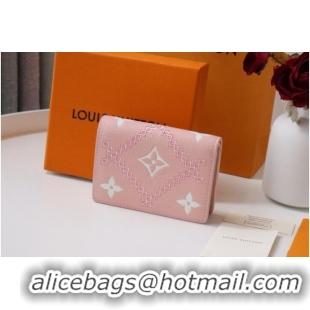 Famous Brand Louis Vuitton POCKET ORGANIZER M81212 pink