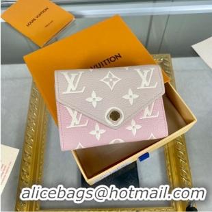 Reasonable Price Louis Vuitton VICTORINE WALLET M81289 Pink&Yellow