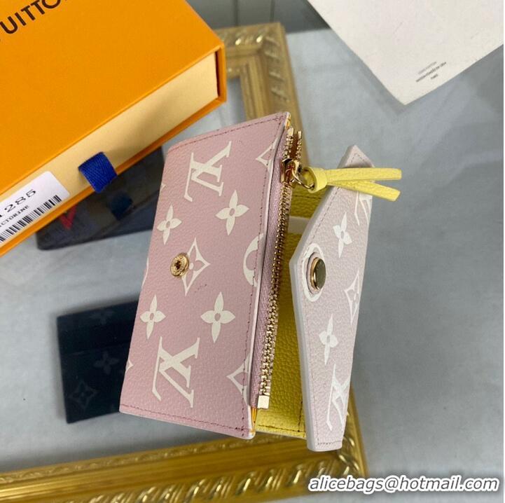 Reasonable Price Louis Vuitton VICTORINE WALLET M81289 Pink&Yellow