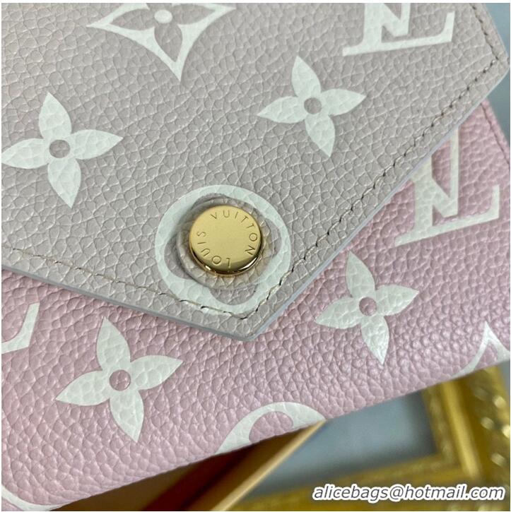 Reasonable Price Louis Vuitton VICTORINE WALLET M81289 Pink&Yellow