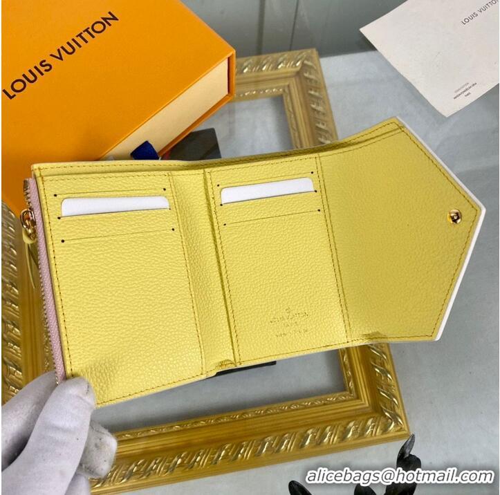 Reasonable Price Louis Vuitton VICTORINE WALLET M81289 Pink&Yellow