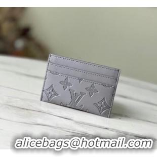 Cheapest Louis Vuitton DOUBLE CARD HOLDER M81381 Anthracite gray