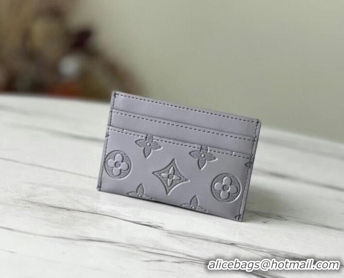 Cheapest Louis Vuitton DOUBLE CARD HOLDER M81381 Anthracite gray