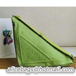 Super Quality Prada Re-Nylon large shoulder bag 2EV077 green